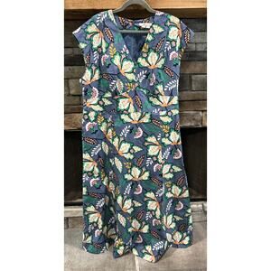 Women’s BODEN Natasha In Sailor Jungle / Floral Dress Size 16 / 18 R *B4